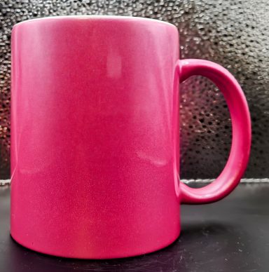 Metallic Tasse 330ml Rosa